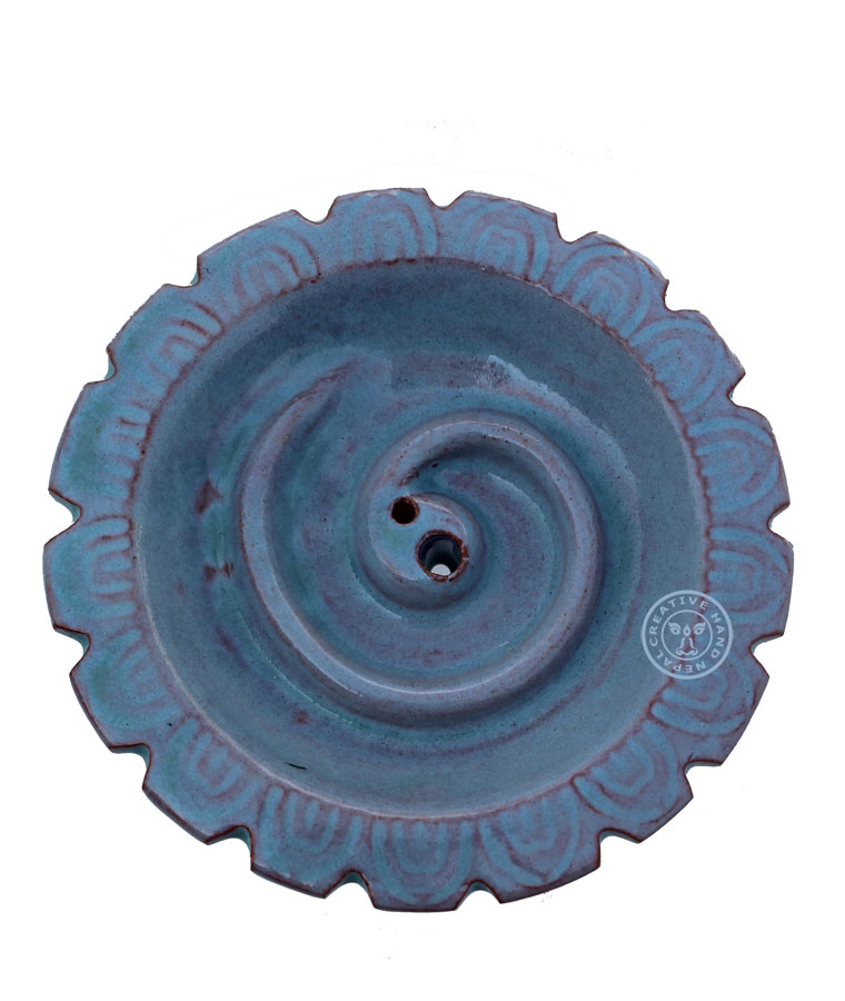 Special Spiral Rope Incense Burner Creativehand Nepal